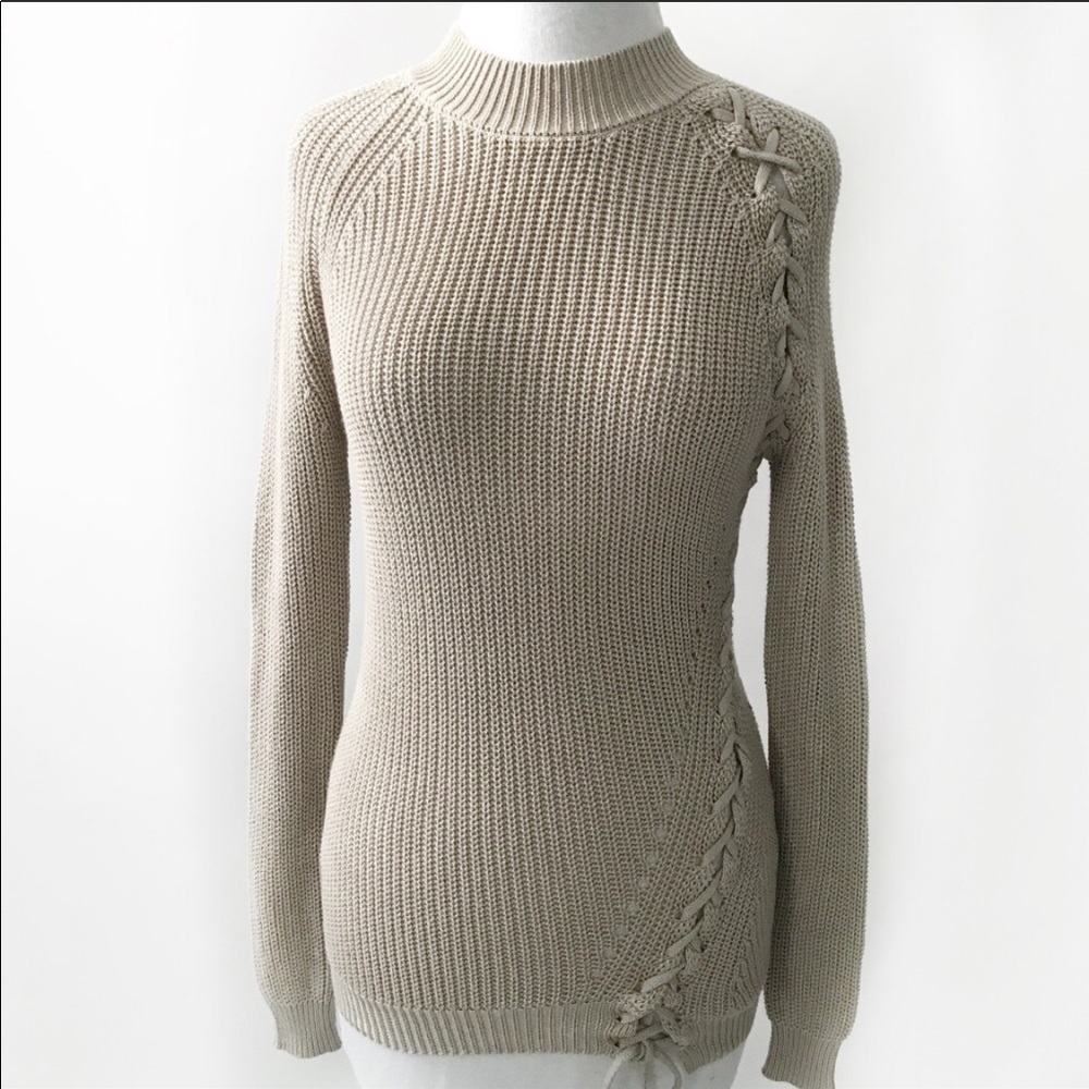 Bebe tan sweater